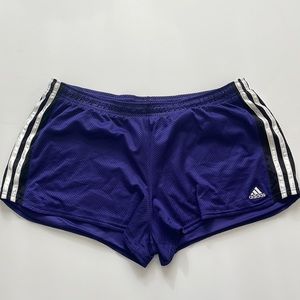 Adidas Purple Athletic Shorts